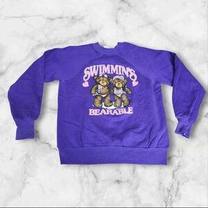 Pullover Sweater With Bears